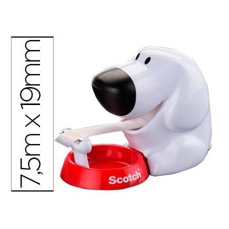 Portarrollo sobremesa Scotch perro