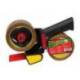 Portarrollo scotch para embalaje heavy duty bajo ruido con 2 rollos