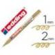 Rotulador Edding 751 Oro