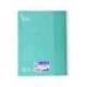 Cuaderno Oxford A4 Menta Hielo Tapa Extradura 80 hojas Cuadrícula 5 mm