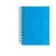 Cuaderno Oxford A4 Turquesa Tapa Extradura 80 hojas Cuadrícula 5 mm