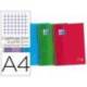 Bloc Oxford EBook4 doble espiral tapa extradura 120 hojas colores surtidos