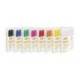BARRA DE MAQUILLAJE JOVI TWIST MAKE-UP COLOR BLANCA CAJA DE 5 UNIDADES