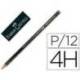 Lapices de grafito Faber Castell 9000 4H