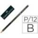 Lapices de grafito Faber Castell 9000 B
