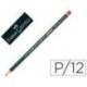 Lapices copiativo Faber Castell rojo