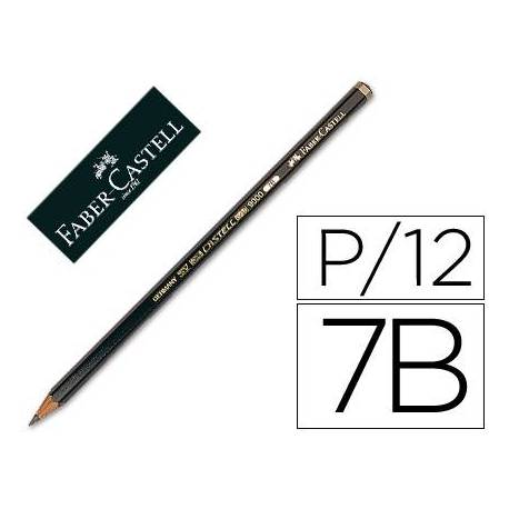 Lapices de grafito Faber Castell 9000