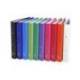 Carpeta Exacompta 2 anillas 30 mm redondas A4 carton forrado colores surtidos
