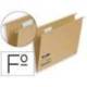 Carpeta colgante marca Hamelin Tamaño Folio visor superior Kraft