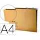 Carpeta colgante Hamelin A4 visor lateral kraft eco naranja-amarillo