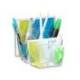 Organizador sobremesa Cep color transparente