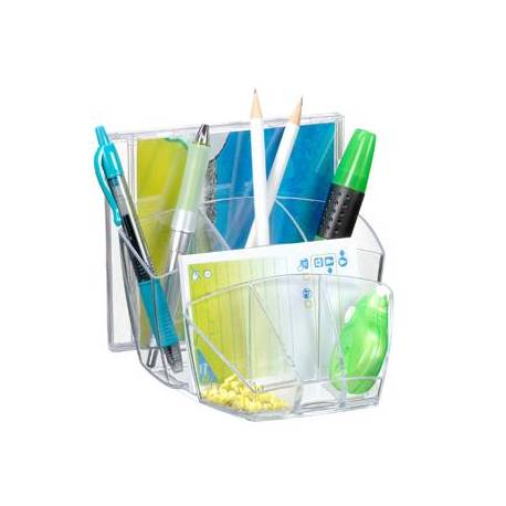 Organizador sobremesa Cep color transparente