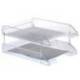 Bandeja sobremesa Archivo 2000 plastico transparente cristal 340x260x60 mm