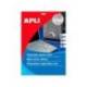 Etiquetas Apli adhesiva 10071 metalizada 210x297 mm caja 20 hojas con 20