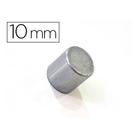 IMANES EXTRAFUERTES BI-OFFICE SUJECION PARA PIZARRA MAGNETICAS 10 MM PLATEADOS BLISTER DE 2 UNIDADES