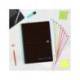 Cuaderno Oxford Ebook 8 A4+ Negro y Turquesa Tapa Plastico Cuadricula 5 mm