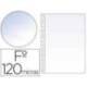 Funda Multitaladro Esselte Tamaño Folio Cristal 16 taladros 120 MC Caja 100 unidades