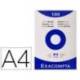 Fichas Cartulina A4 Ficheros Exacompta Blanca 205 gr
