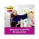 Bloc Quita y Pon Post-It ® Super Sticky 76X76 mm Miami