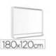 Pizarra Blanca Lacada Magnetica marco de aluminio 180x120 Bi-Office