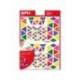 Gomets APLI autoadhesivo triangulo multicolor