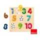 Puzzle a partir de 1 año Números 10 piezas marca Goula