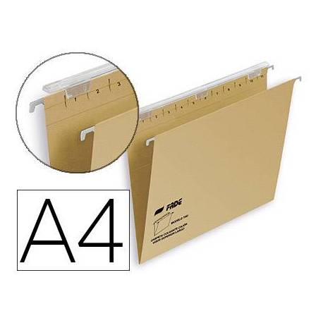 Carpeta Colgante Elba Fade Tiki DIN A4 Visor Superior Lomo V Kraft 220g/m2