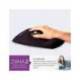 Alfombrilla con reposamuñecas para ratón Fellowes Negro FoamFusión™
