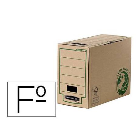 Caja Archivo Definitivo Fellowes Reciclado Folio 150 mm