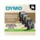 Cinta Dymo D1 color negro y amarillo 19mm x 7 mt