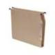 Carpeta colgante Gio A4 visor lateral kraft