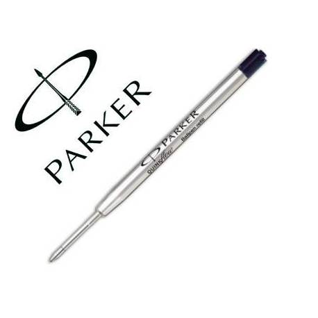 Recambio boligrafo Parker color negro medio