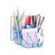 Organizador sobremesa Cep confor ice blue color transparente celeste