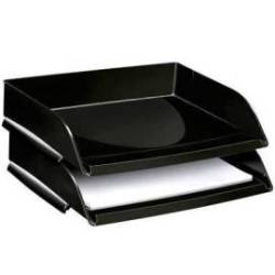 Bandeja sobremesa Cep plastico negra greenspirit plastico 348x257x66 mm