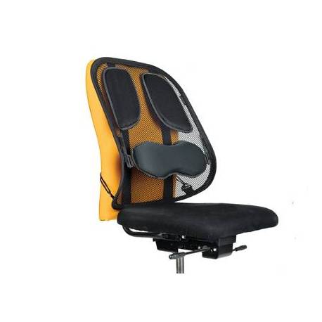 Respaldo ergonomico Fellowes mesh profesional apoyo lumbar ajustable