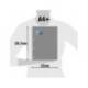 Bloc espiral Oxford Din A-4 extradura 80 hojas microperforado azul