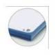 Bloc espiral Oxford Din A-4 extradura 80 hojas microperforado azul