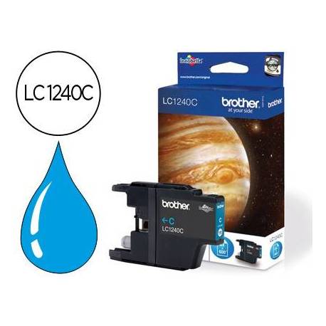 Cartucho Brother cian LC-1240C mfc-j6510dw mfc-j6710dw mfc-j6910dw.