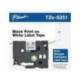 Cintas Brother TZE-S251 24mm (ancho) x 8m (largo) laminada Blanco/negro