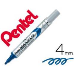 Rotulador Maxiflo Pentel azul para pizarra blanca