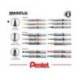 Rotulador Maxiflo Pentel azul para pizarra blanca