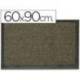 Alfombra fast-paperflow antipolvo color gris basic 60x90 cm