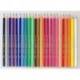 Lapices de colores Alpino triangulares caja de 24 unidades