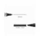 Rotulador Permanente Staedtler Lumocolor Dúo 348 Negro Doble Punta