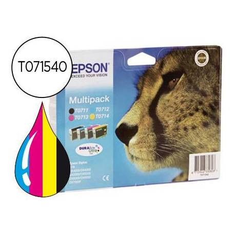 CARTUCHOS INK-JET EPSON T0715 MULTICLOR C13T07154012