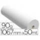 Papel reprografia Plotter 90 g/m2, 1067 mm x 50 m.