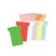 KIT PLANIFICACION DE TARJETAS T MARCA NOBO 66X80 CM 12 COLUMNAS 2X32 RANURAS + 500 TARJETAS T N 2 COLORES SURTIDOS + 100