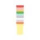 KIT PLANIFICACION DE TARJETAS T MARCA NOBO 66X80 CM 12 COLUMNAS 2X32 RANURAS + 500 TARJETAS T N 2 COLORES SURTIDOS + 100
