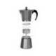 CAFETERA ITALIANA MARCA ORBEGOZO ALUMINIO 6 TAZAS APTA PARA TODO TIPO DE COCINAS