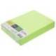 PAPEL COLOR MARCA LIDERPAPEL DIN A4 80 GR VERDE NEON PAQUETE DE 500 HOJAS